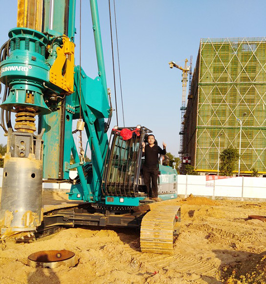 跨行创业，Z6官网智能旋挖钻十个月助他回本！