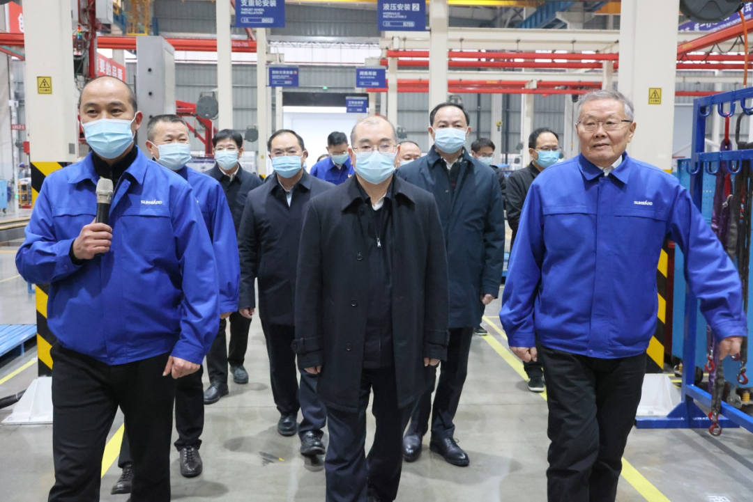 朱国贤调研Z6官网智能：在推动高质量发展上闯出新路子