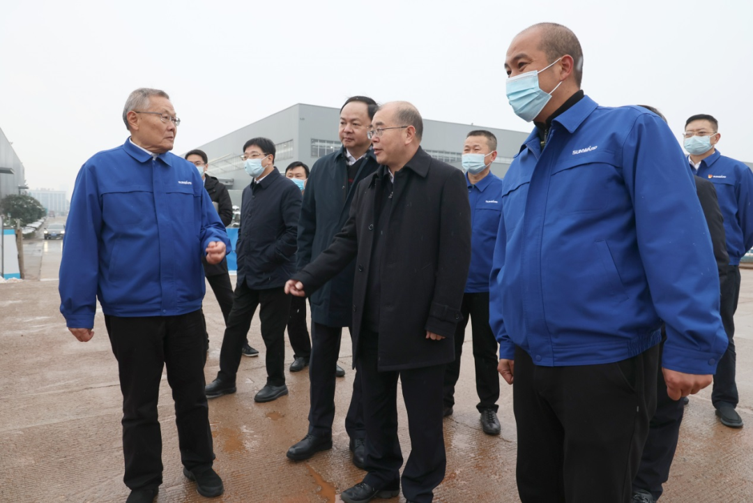 朱国贤调研Z6官网智能：在推动高质量发展上闯出新路子