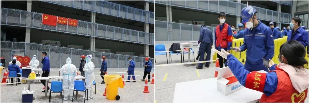 抗疫前锋在行动！Z6官网智能自愿者助力核酸采样