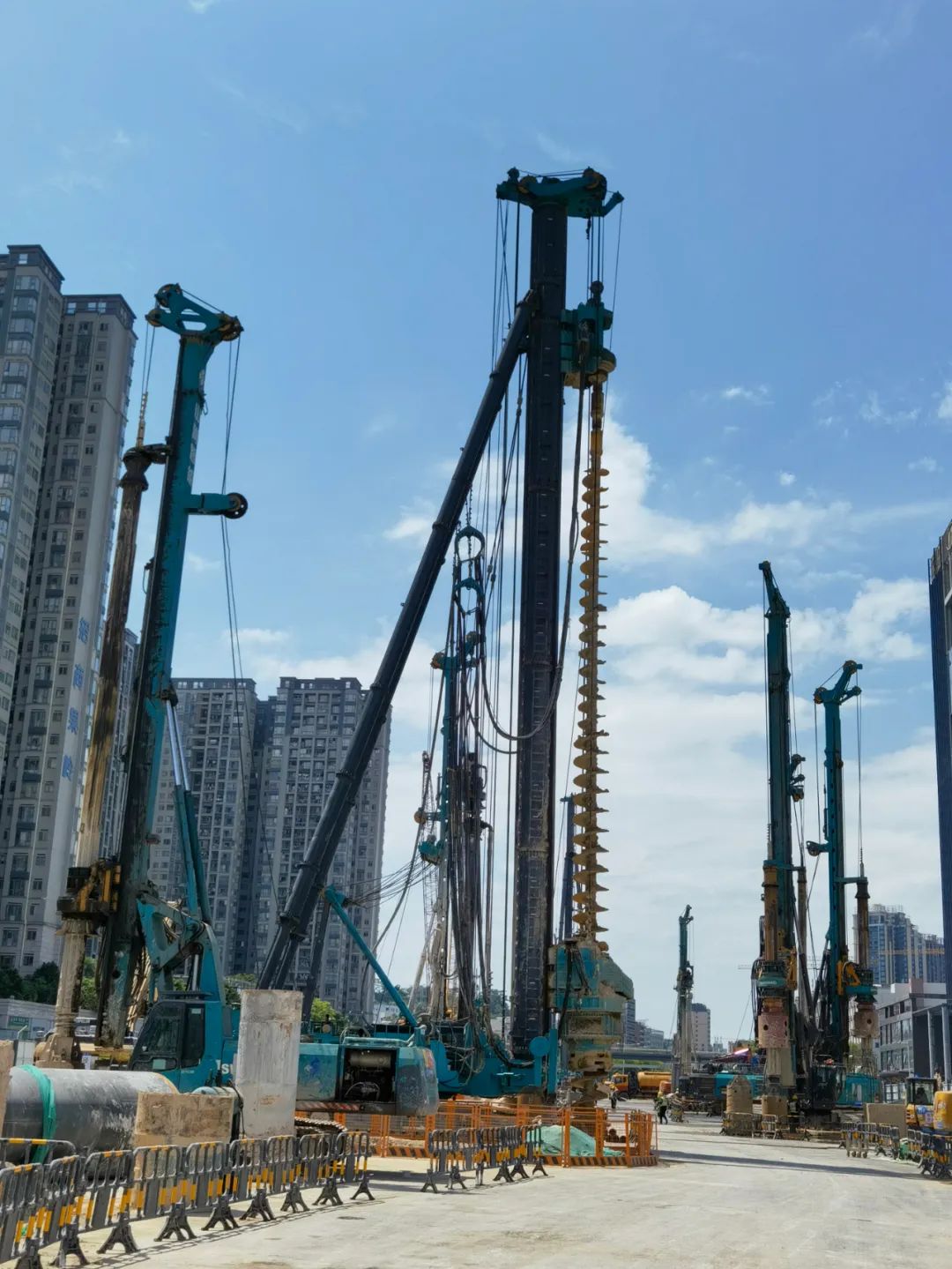 单桩节俭87幼时！Z6官网智能硬核设备+成套解决规划攻破穗莞深城际轨路施工难题