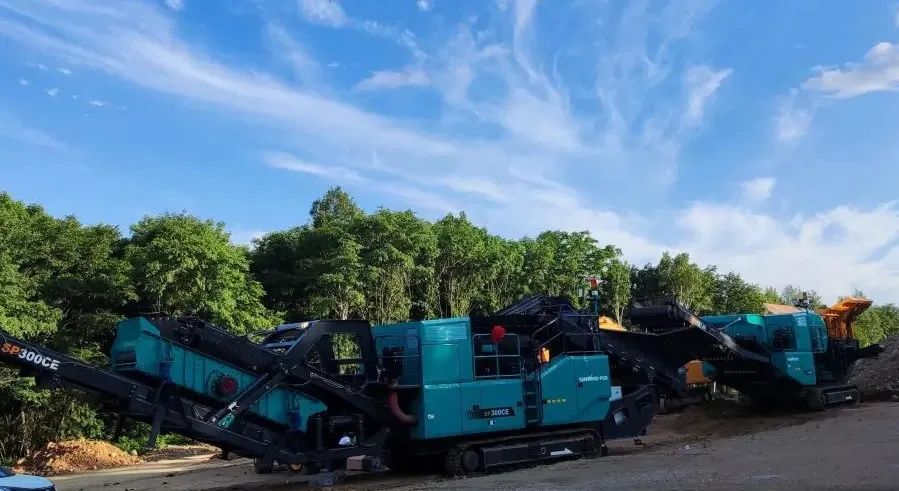 Z6官网普石勒成套移动破碎设备助力哈伊高铁铁伊段建设