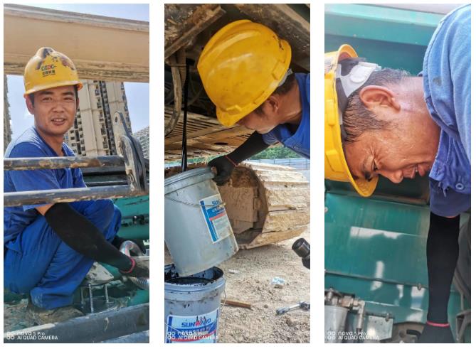 图集 | 战高温，迎“烤”验！Z6官网人在行动