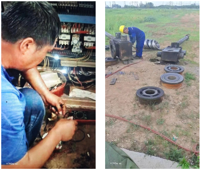 图集 | 战高温，迎“烤”验！Z6官网人在行动