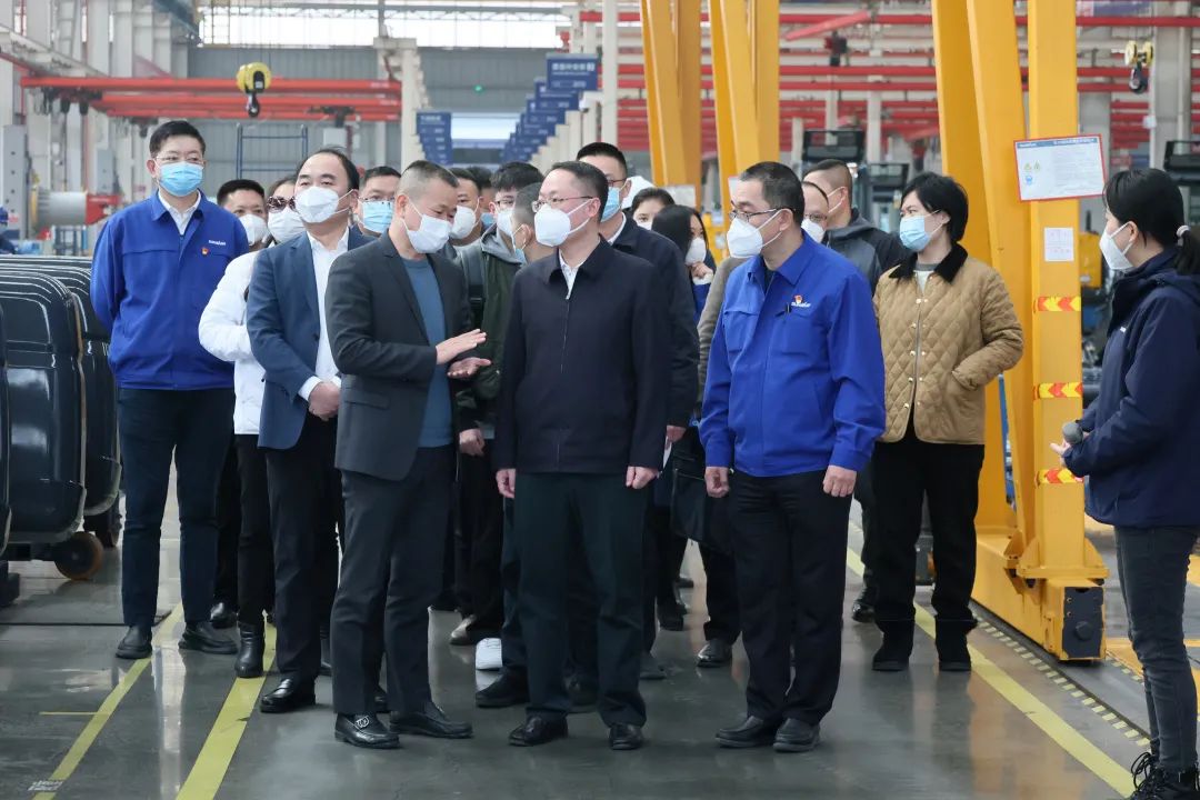 彭涛副市长督导Z6官网智能安全出产工作、发展新春慰问