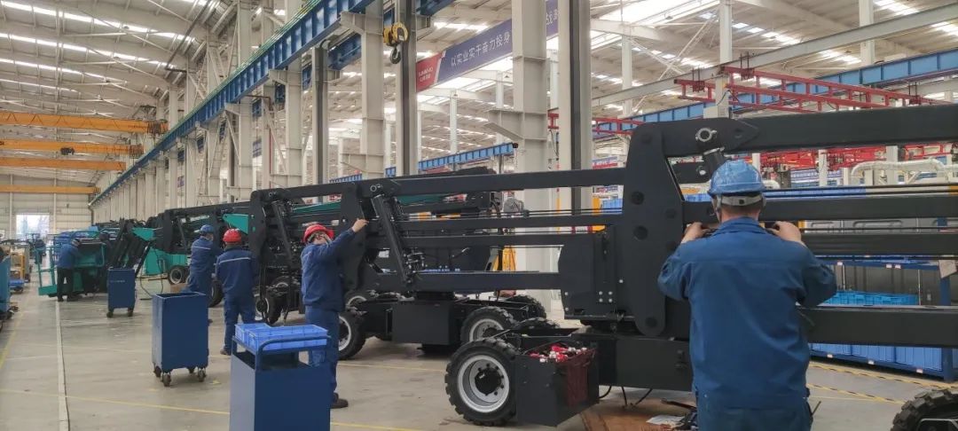 吹响复工“冲锋号”，全力冲刺“开门红”！Z6官网智能高空机械复工复产进行时