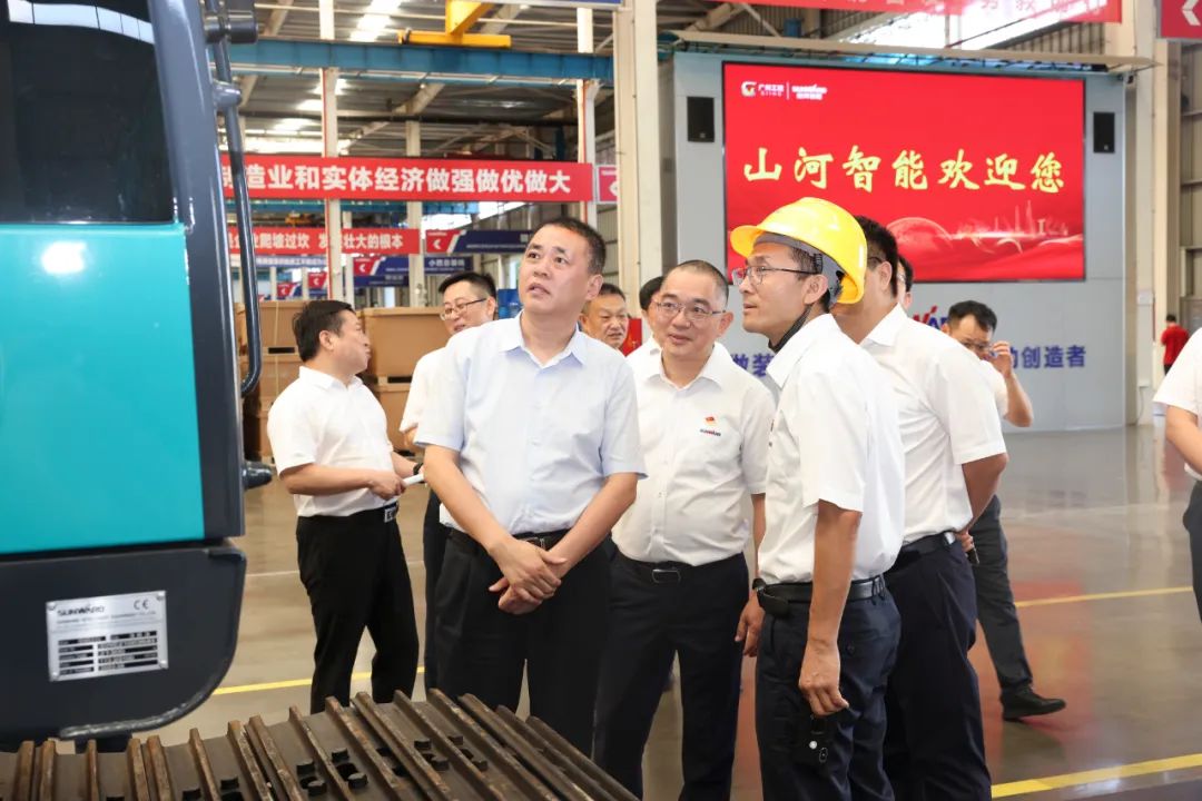 中铁城建集团党委书记、董事长申景涛到访Z6官网智能