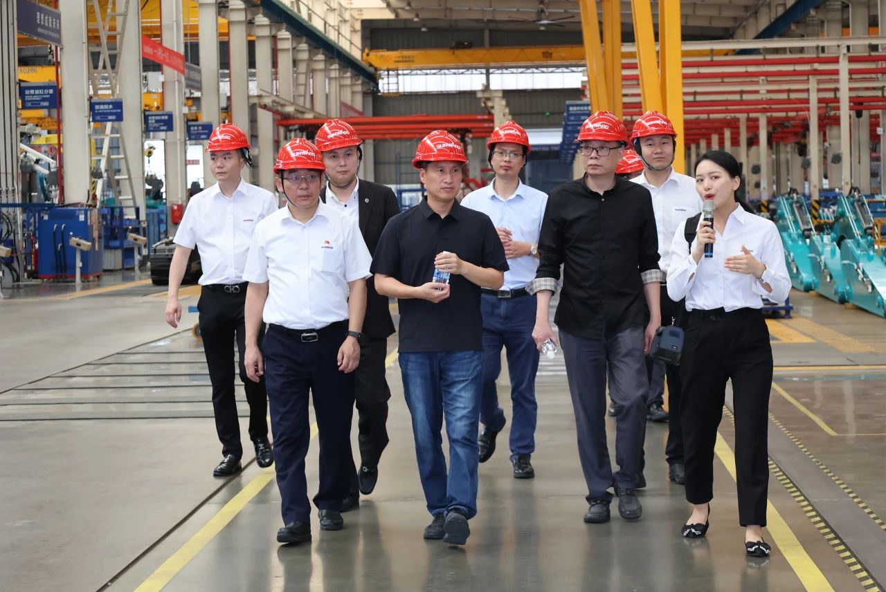 永青科技集团董事长胡晓东带队到访Z6官网智能