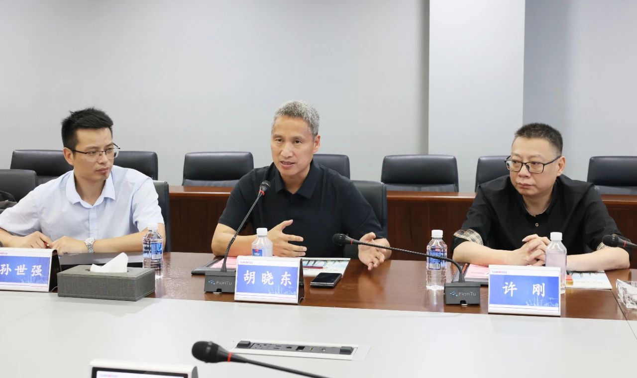 永青科技集团董事长胡晓东带队到访Z6官网智能