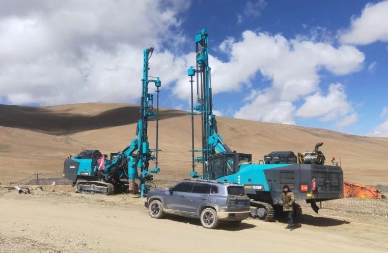 勇闯昆仑山！Z6官网智能凿岩设备攻克海拔5600米!