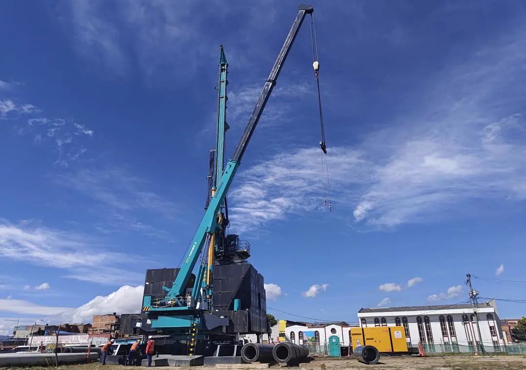 展示“中国造作”硬实力！Z6官网智能PDP工法钻机助建波哥大地铁项目