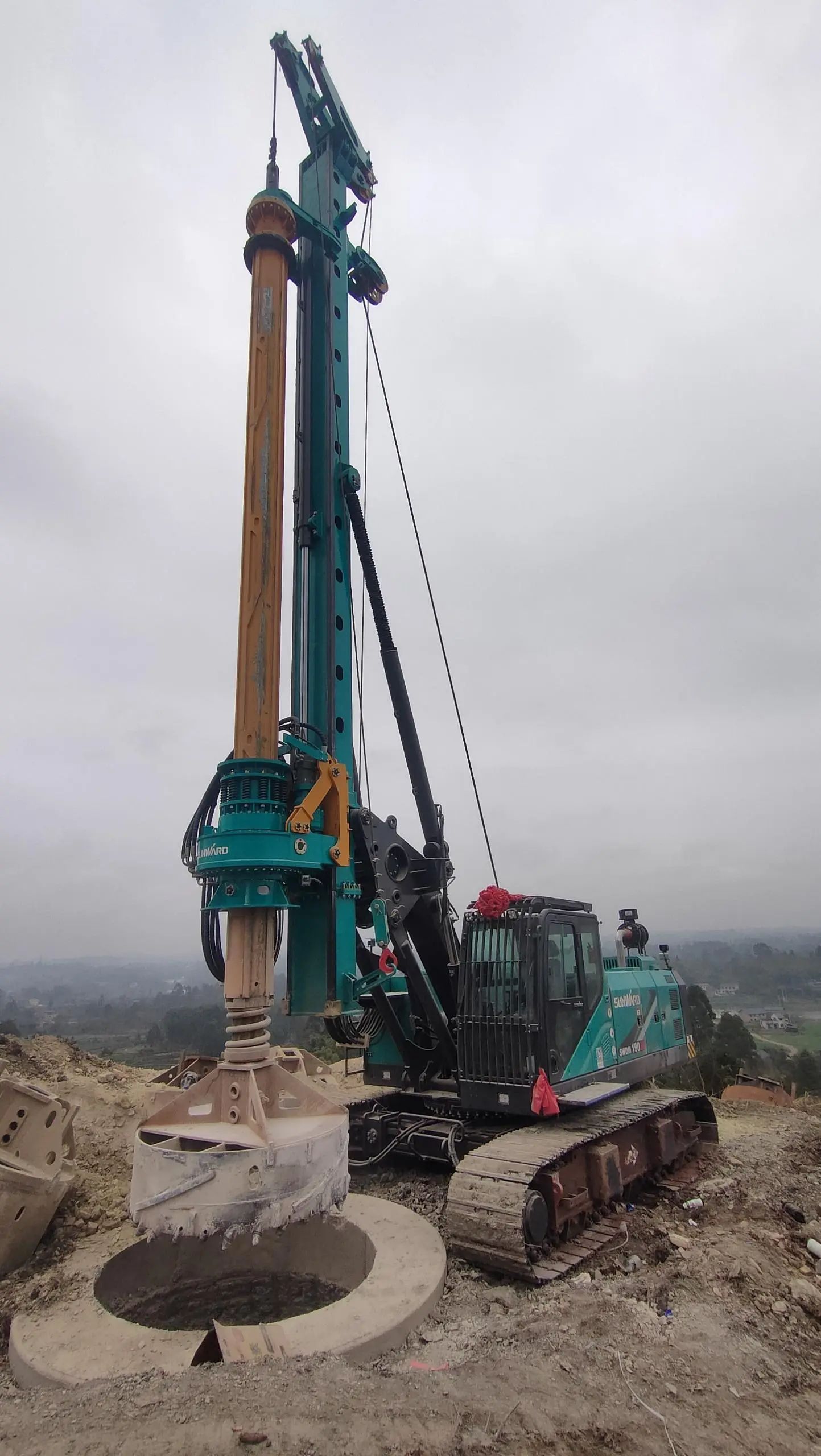 持续火热交付！Z6官网智能SWDM190JN旋挖钻机备受全国各地客户青睐