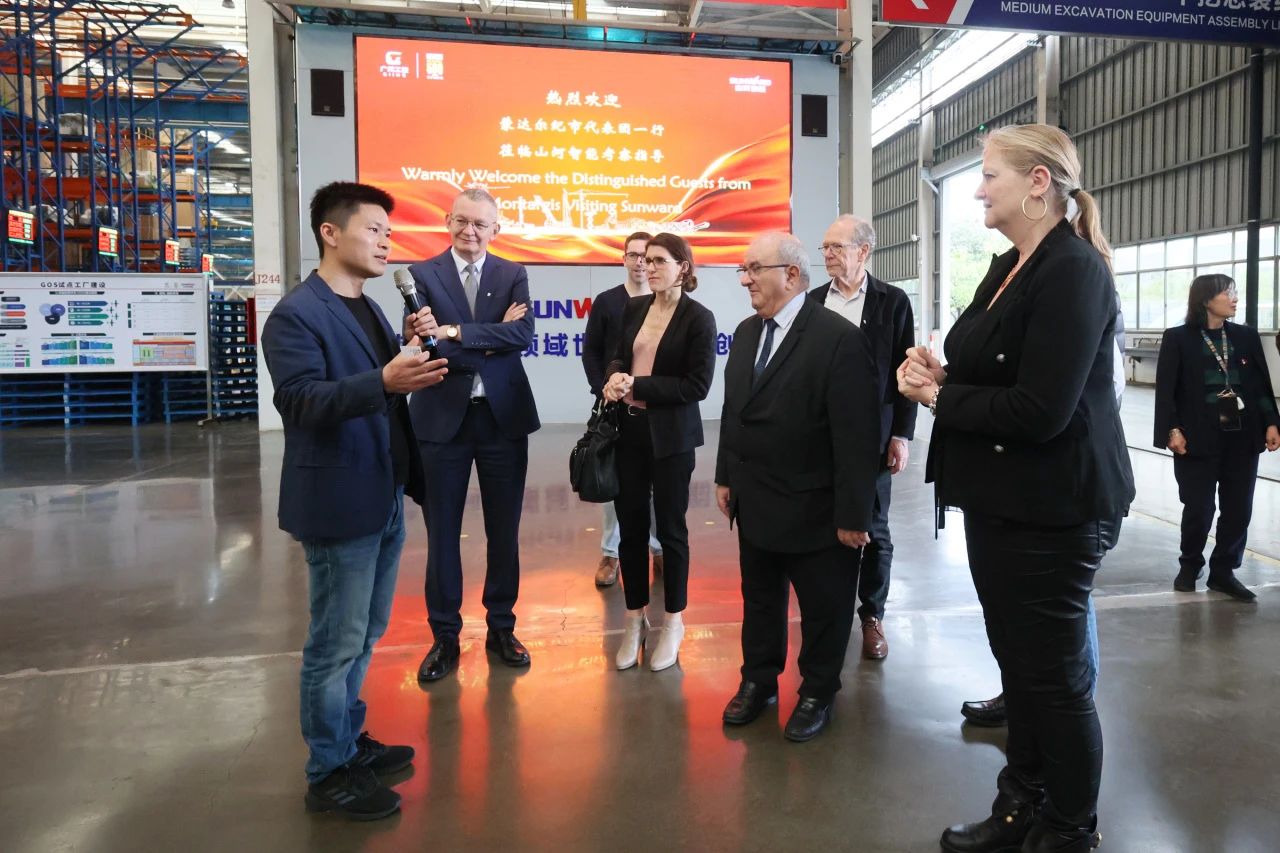 蒙达尔纪市代表团一行调查Z6官网智能