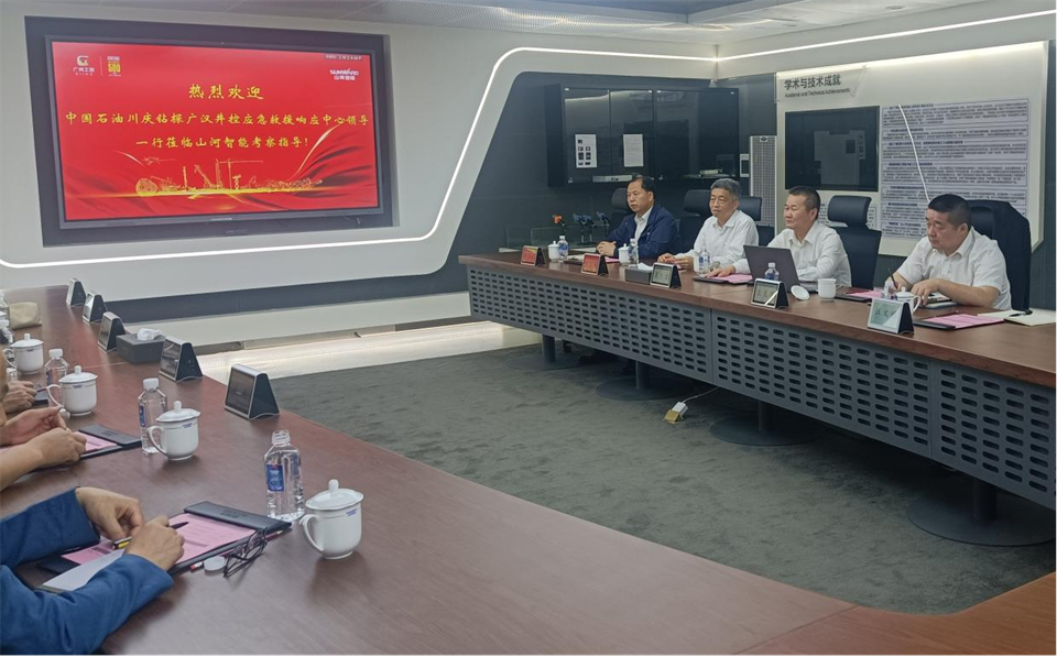 国度油气田井控应急接济川庆队庞平一行调研Z6官网智能