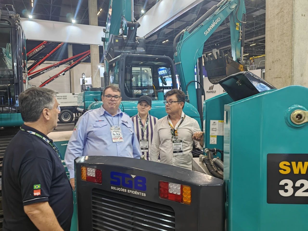 展出设备销售一空！Z6官网智能亮相2024巴西矿业展览会！