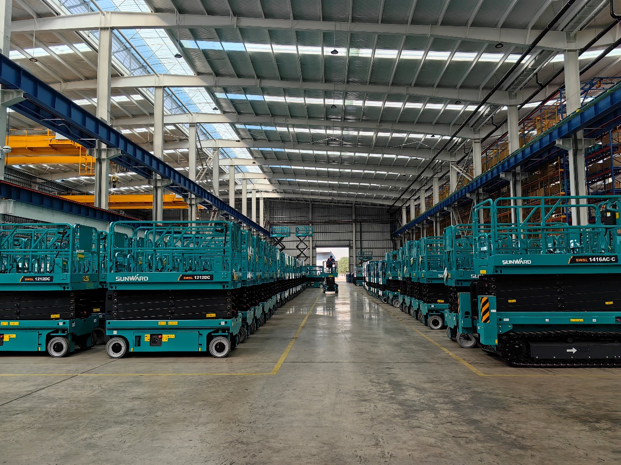 高空机械单日发货创新高！单月海表发货破纪录！