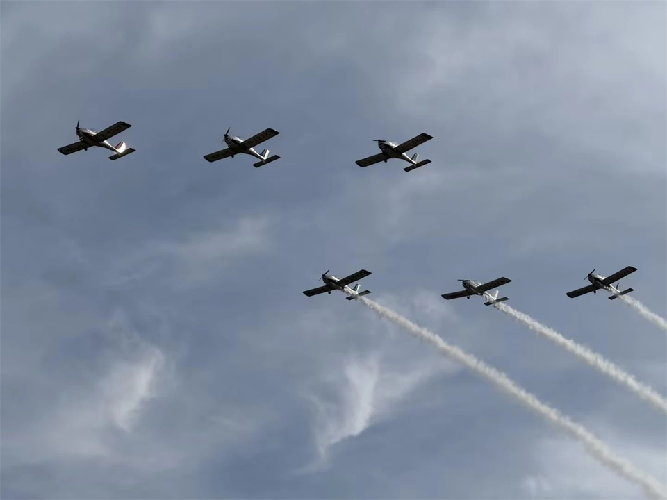 十年织得Z6官网秀，践行初心创将来！Z6官网飞行表演队成立10周年庆典活动隆沉进行