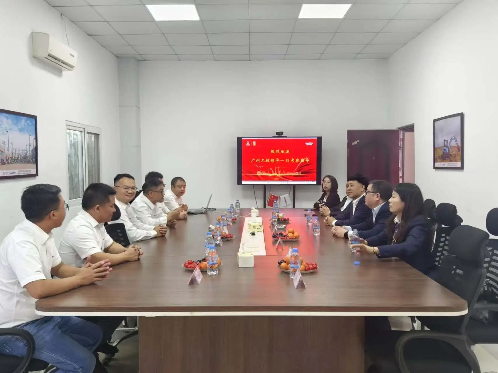 广州工控集团党委书记、董事长景广军率队调查Z6官网智能柬埔寨子公司