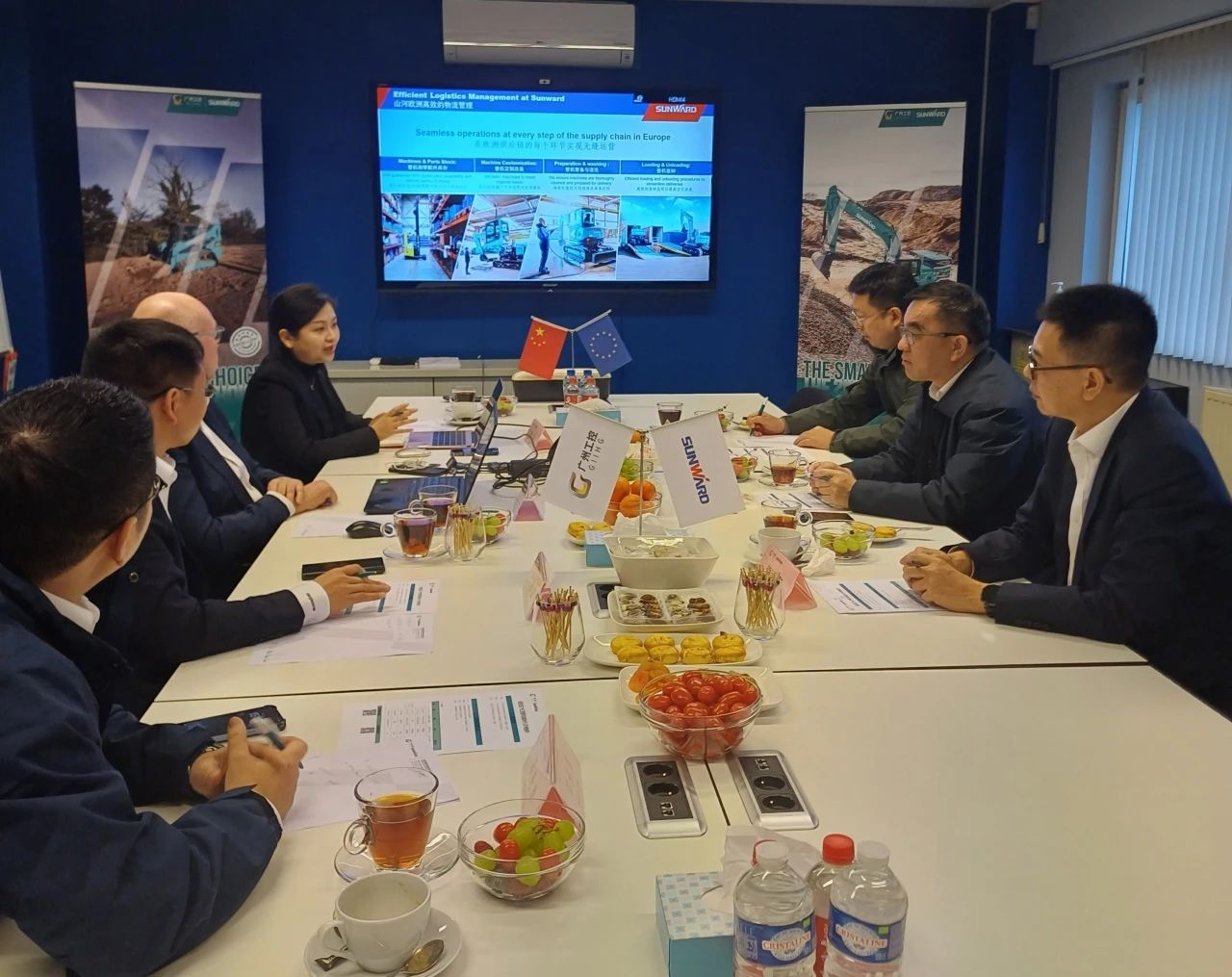 广州工控集团总经理王福铸率队调查Z6官网智能欧洲子公司