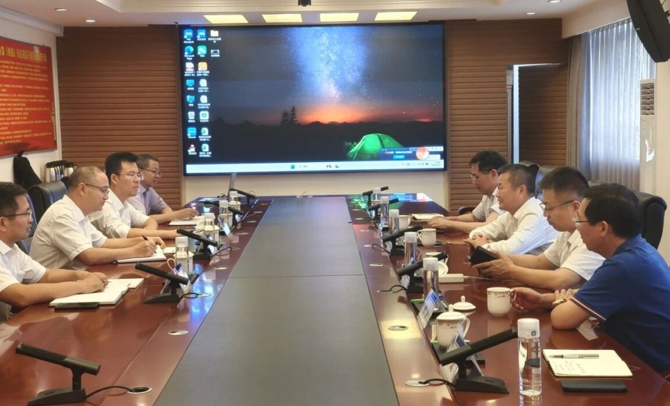 Z6官网智能与中国六冶深入合作，达成共识