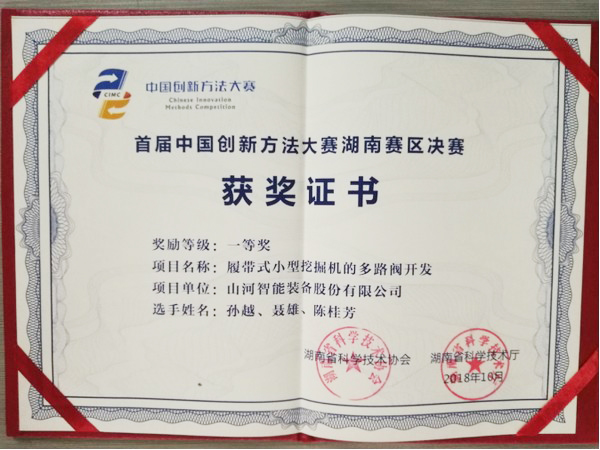 喜报︱中国创新步骤大赛湖南赛区Z6官网智能获一等奖