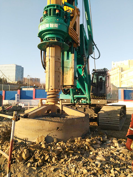 了不得！Z6官网智能SWDM36旋挖钻孔直径达3米再创事业