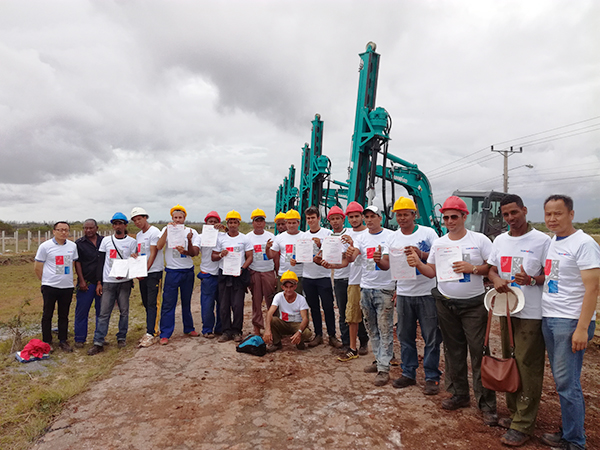 热辣古巴，Z6官网智能螺旋地桩的妖怪培训是怎么？