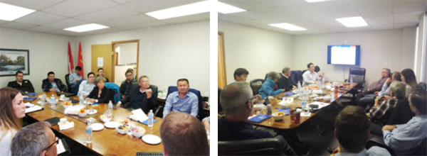 融合之旅：Z6官网智能董事长何清华视察Avmax Group Inc.