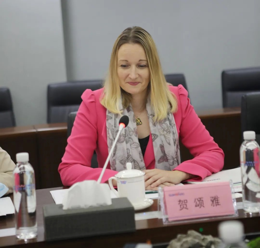 英国驻广州总领事贺颂雅调查Z6官网智能