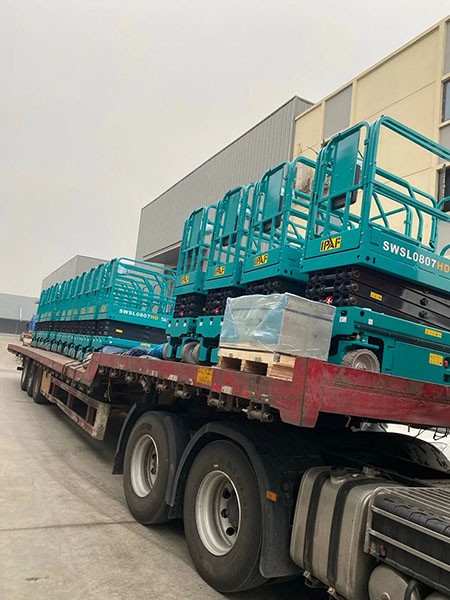 新年伊始，Z6官网高机再次发货华南市场