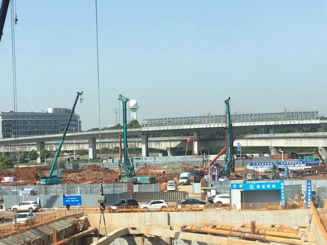 超强施工组合！Z6官网智能助力长沙地铁6号线建设