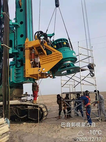 Z6官网旋挖钻机在“殒命之海”谱写新篇章