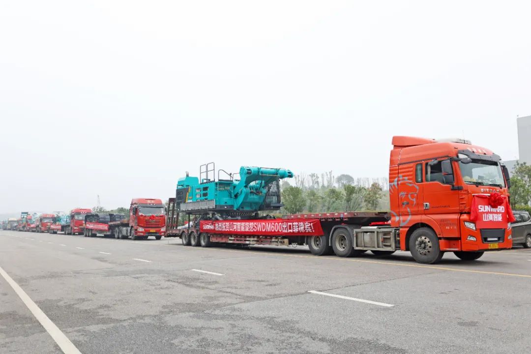 Z6官网智能最大旋挖钻机出口菲律宾，开启拓展海表市场新篇章