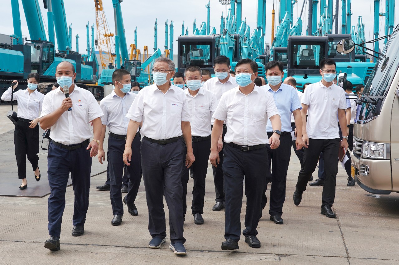 长沙县委书记付旭明调研Z6官网智能