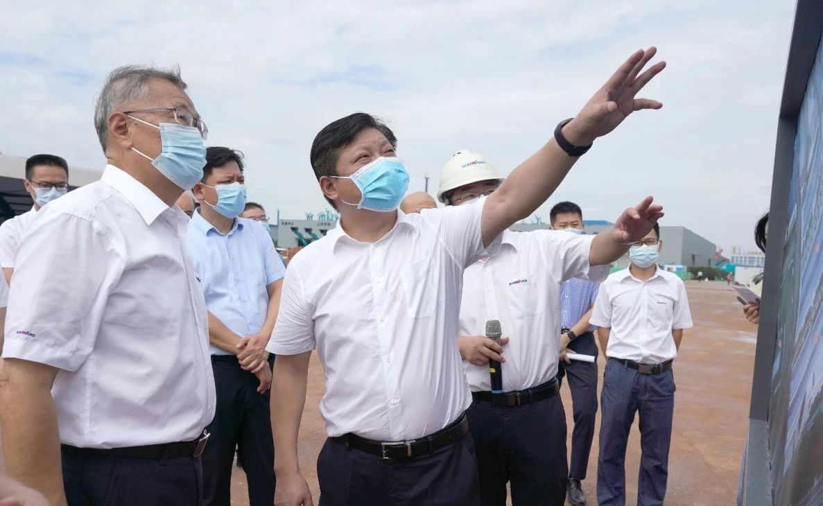 长沙县委书记付旭明调研Z6官网智能