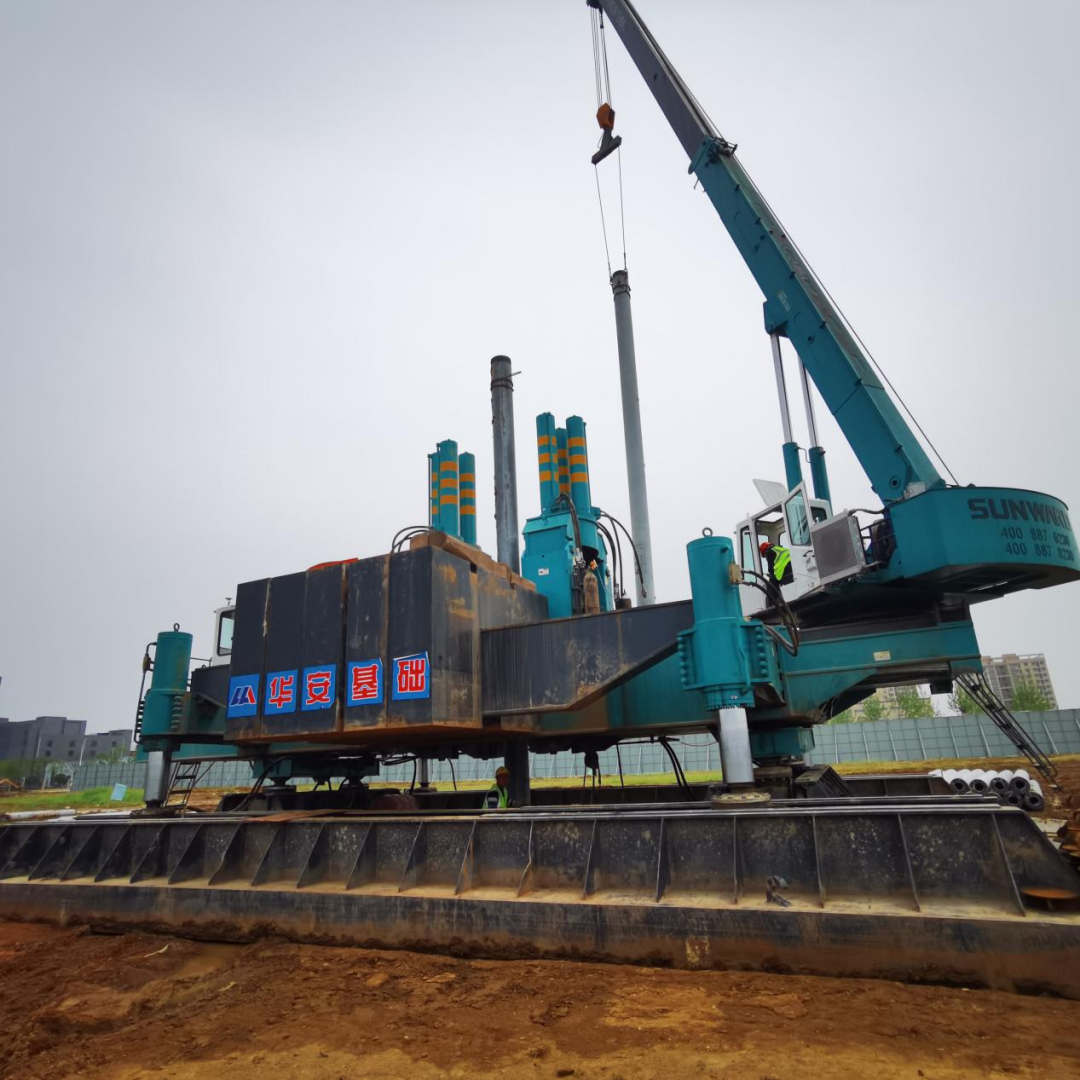 20天，800多根桩基！华安基础又受褒奖