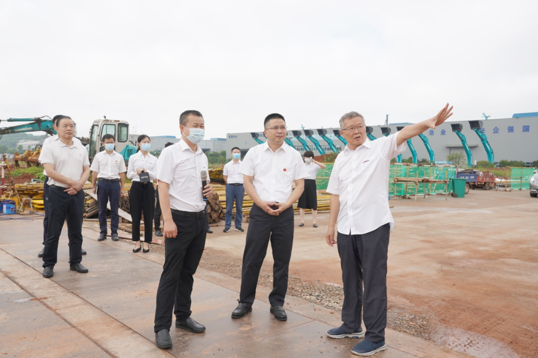 长沙市委常委、市纪委书记胡卫兵调查调研Z6官网智能