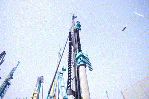 植桩奇兵！Z6官网智能开启大直径预造桩施工全新索求实际